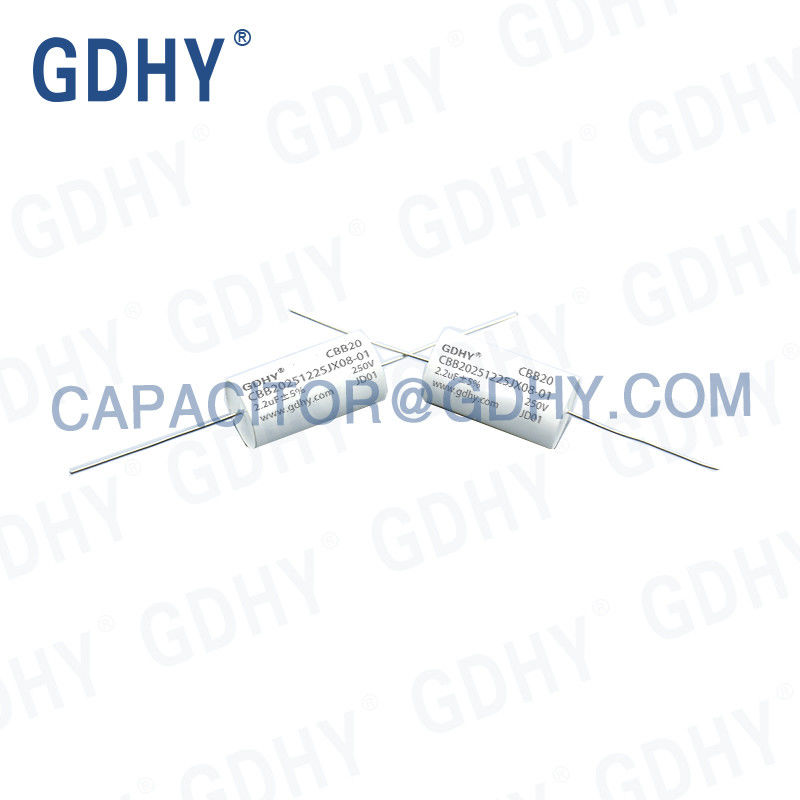 IEC 60384-16 250VDC 2.2UF Metalized Polypropylene Capacitors